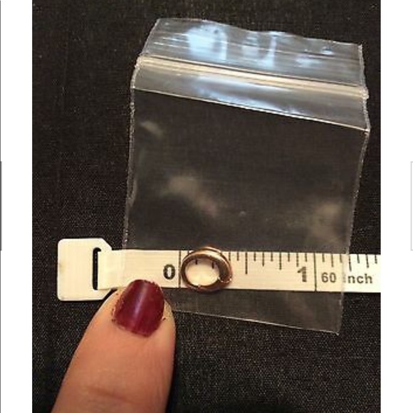 New EMOZIONI Hot Diamonds ~ Rose Gold CLIP Ring - Picture 2 of 2